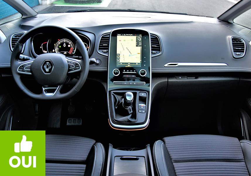 Exemple de photo intérieur véhicule ok