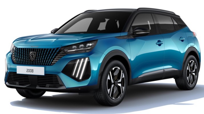 PEUGEOT 2008 HYBRID 145 E-DCS6 GT dans le haut-rhin