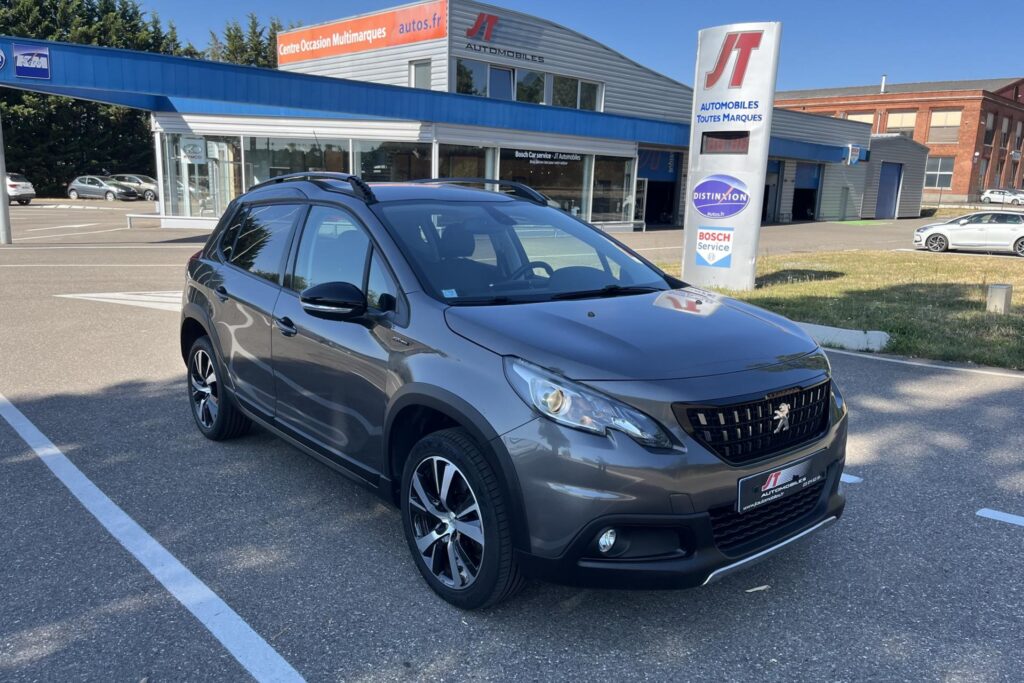 PEUGEOT 2008 1.2i PureTech 12 V S&S - 110 - BV EAT6  GT Line PHASE 2 dans le Haut-Rhin